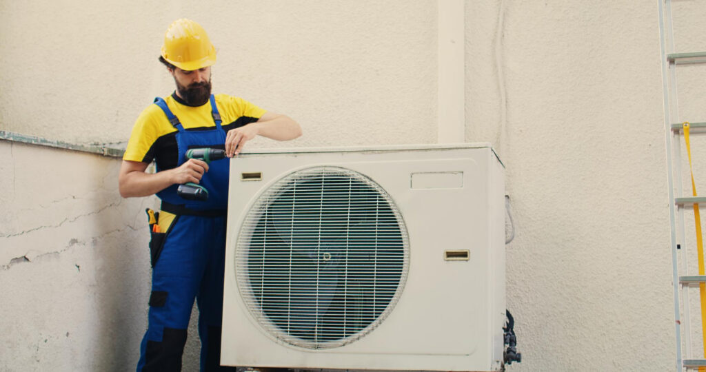 heat pump installation